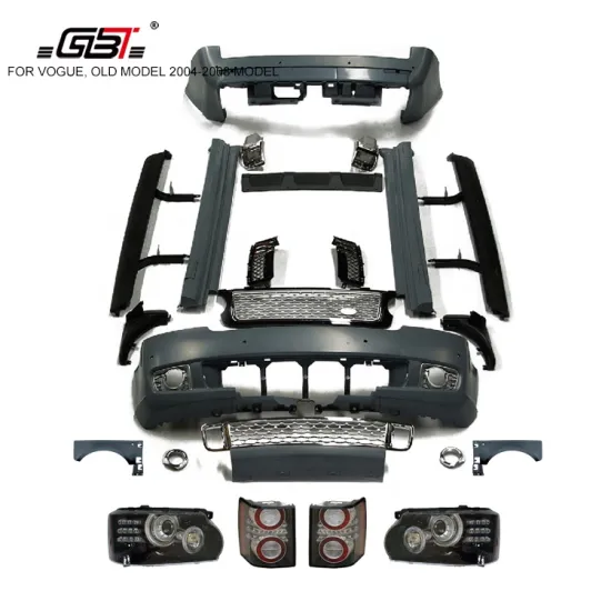 2005-2009 Land Rover Range Rover Vogue Facelift GBT Factory Body Kit - Front Bumper, Grille, Headlights