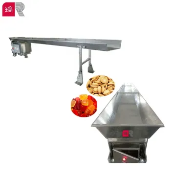 Customized Stainless Steel Horizontal Fastback Conveyor for Fragile Potato Chips and Biscuits