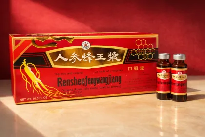 Ginseng royal jelly drink