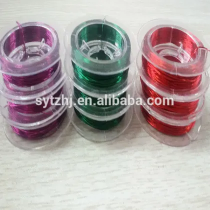 copper colorful jewelry wire wholesale