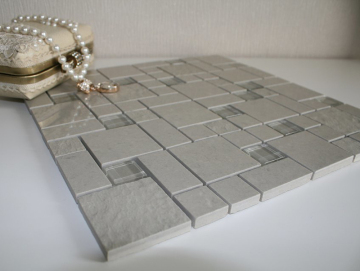 Grey Ceramic Mosaic Tile