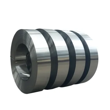 Baked Blue High Carbon Metal Strips 65Mn Heat Treatment Steel Strip for Rolling Shutter Door