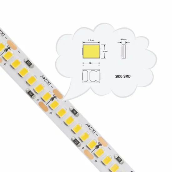 2835 120LED Per Meter DC24V Warm White LED Strip Light for Office