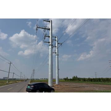 ট্রান্সমিশন ইস্পাত পাইপ মেরু 750KV