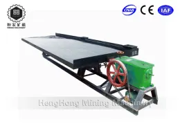 Mineral Separator Shaking Table For Gold Recovery
