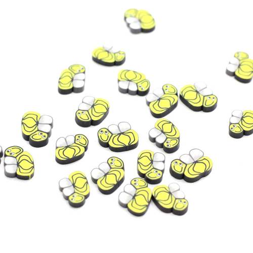 DIY Bee Slime Slices Addition Charms Fluffy Slime Supplies Polymer Clear Soft Clay Sprinkles Toys For Childrens Gift