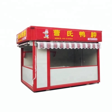 Shopping mall kiosk design snack cart food carts for sale