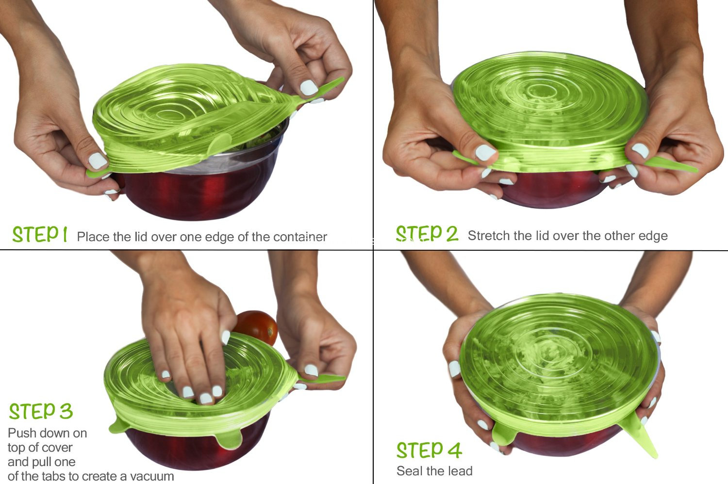 Useful Food Grade Silicone Cup Lid