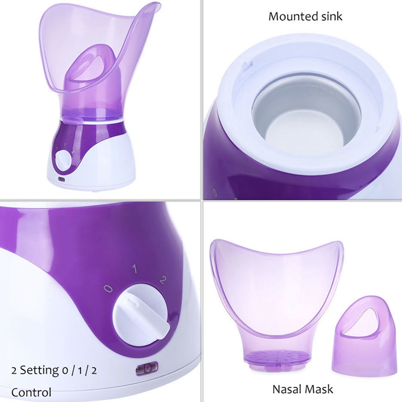 Steaming Spa Beauty Pores Steamer Machine Facial Thermal Sprayer Sauna Face Mist Skin Care Beauty Device EU/US/UK Plug