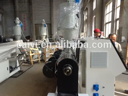 SJ series single screw plastic extruder machinery