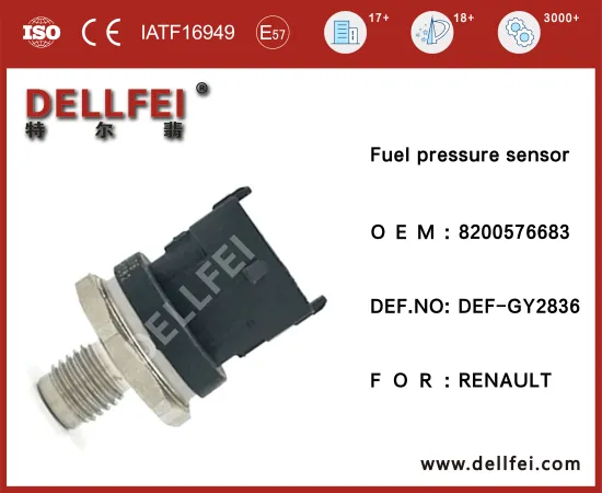 High pressure fuel sensor 8200576683 For RENAULT