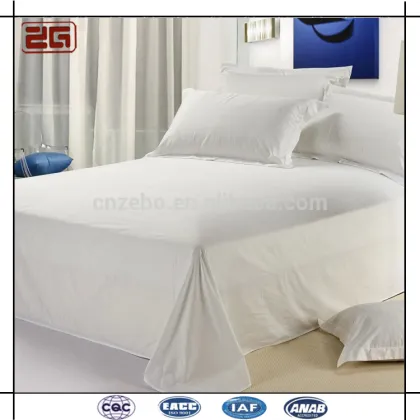 Guangzhou White Single Size 100% Cotton Hospital Bed Sheets