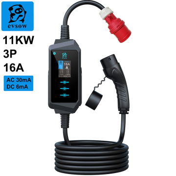 16A Phase 3 EV Charging Station - Portable Type2 EVSE Wall Box Charger