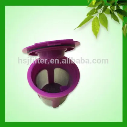 Ningbo HSJ Biodegradable Stainless Steel Coffee Filter Keurig2.0 K-Cup