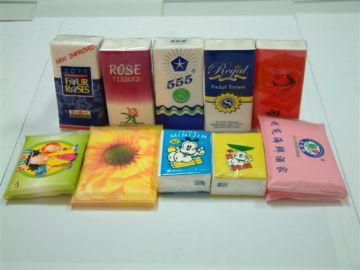 Promotional Pocket Tissue Paper Handkerchief Customized