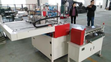 Semi-auto book cover making machine