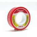 Cinta selladora de roscas de PTFE blanca para fugas de agua.