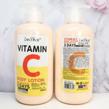 Vitamin C Body Lotion with AHA - Hydrating, Nourishing, Anti-Wrinkle, and Brightening Skincare