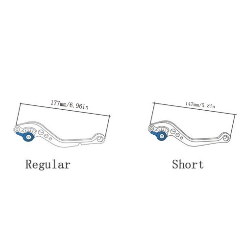CNC Aluminum Regular Motorcycle Brake Clutch Lever Adjustable For Aprilia PEGASO 650 PEGASO650 1992 - 1996 1993 1994 Handle Grip