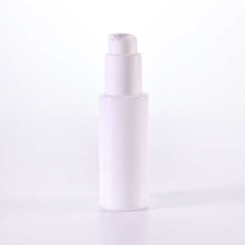 Flat Shoulder Cylinder Shape Lotion Bottle