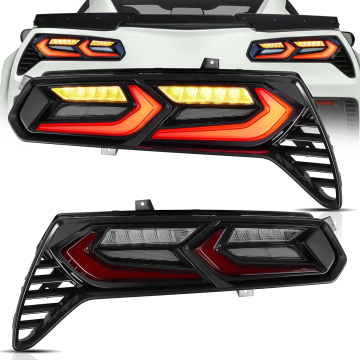 2014-2019 Chevrolet Corvette C7 Taillots avec des feux de course LED et des clignotants séquentiels