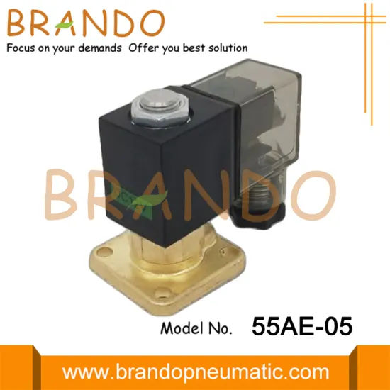 Espresso Coffee Maker Brass Solenoid Valve 2 Way NC