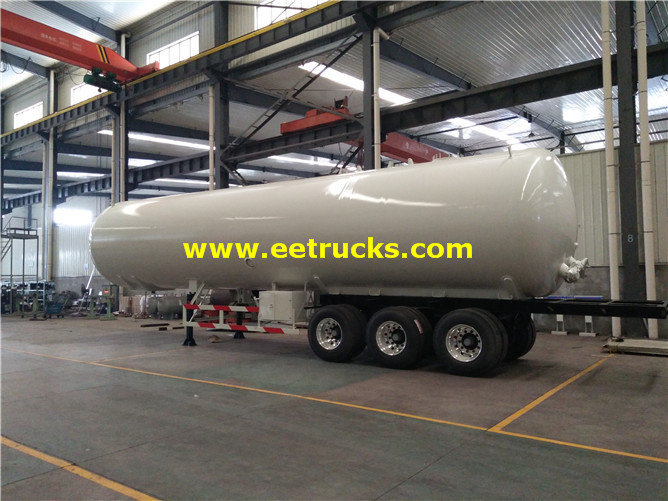 56cbm LPG Delivery Trailer Tankers