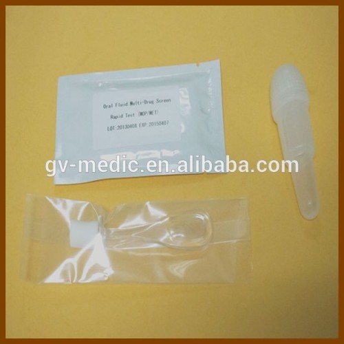 Saliva Thc,met,opi,coc Drug Of Abuse Test Kit, High Quality Saliva Thc