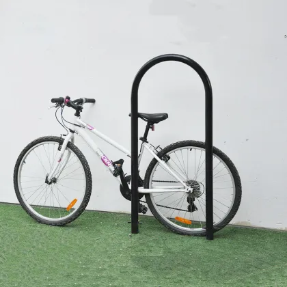 2024 Hot Sheffield Toast French Style U Loop Single Bike Floor Stand Rack