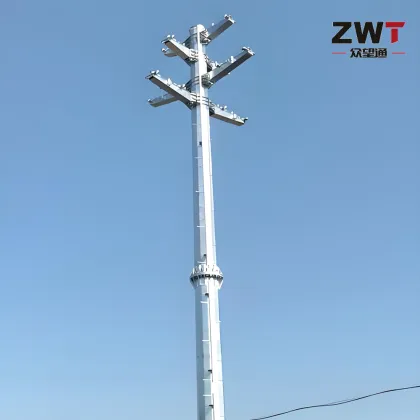 Reliable Steel Tubular Poles for Energy Projects