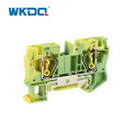 ขั้วต่อราง PE DIN Rail