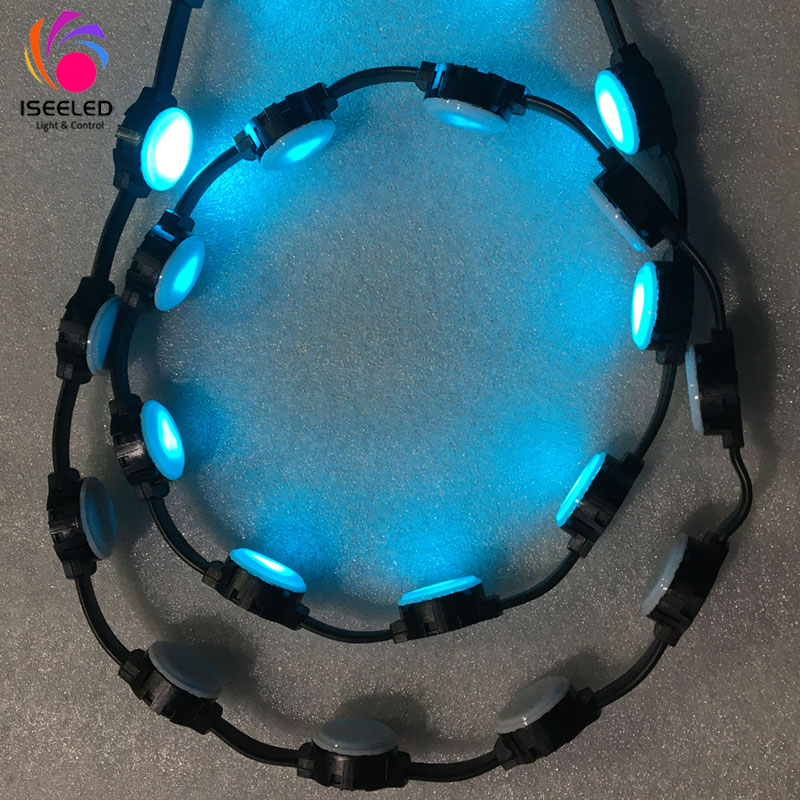 20 mm zábava LED LED Pixel Light String Digital Control