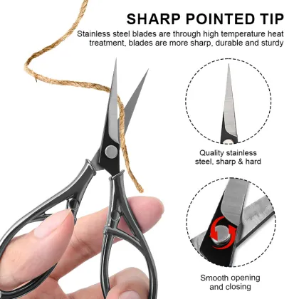 Precision Sharpening Embroidery Sewing Scissors