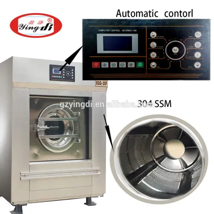25KG stainless steel washing machine for baby clothes&bed sheets&textile