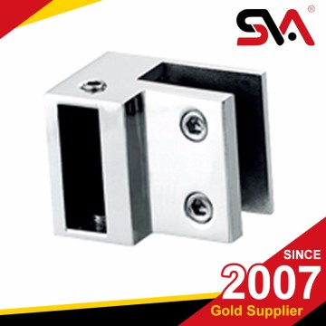 Rectangle Stainless Steel Hardware Shower Enclosure square tube connector