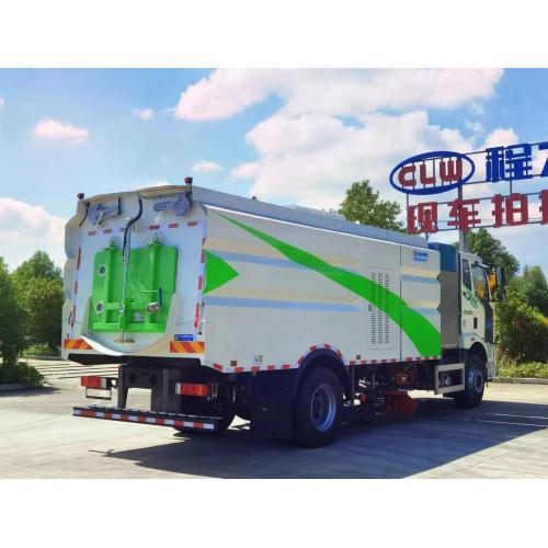 New 4x2 pure electric cleaning and sweeping truck