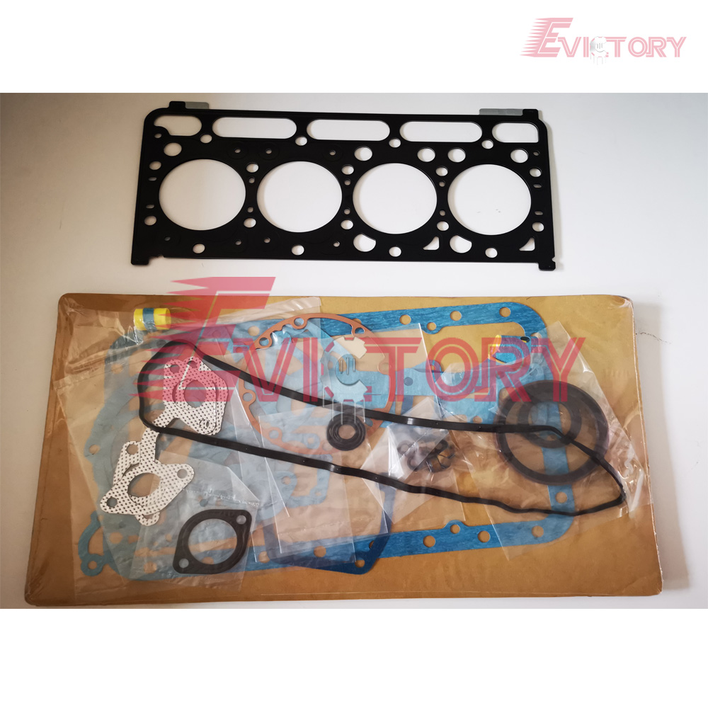 Full Gasket Set W/ Head Gasket For Kubota V2003, V2003 IDI, V2003M – 1G770-03312, 1G485-99360