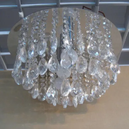 K9 crystal halling chandelier light crystal drops ceiling lamp crystal beads electric power source light