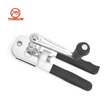2023 Pop Long Crank Handle Commercial Can Opener with Ergonomic Cushioned Handle
