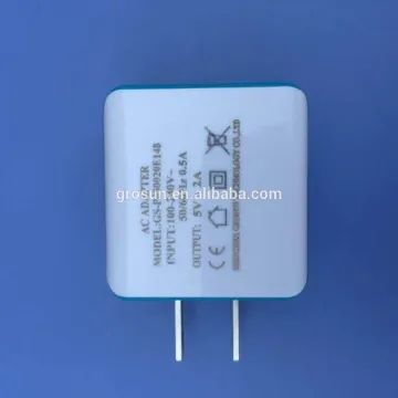 Shenzhen Grosun Wholesale Dual USB Car Charger 5V 2A Power Supply