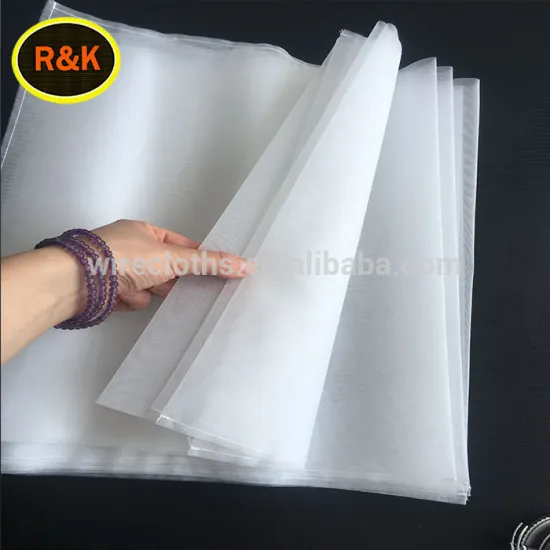 Food grade 45 90 120 micron nylon screen filter piece