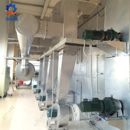 Shrimp shell Mesh-Belt mesin pengering terus menerus