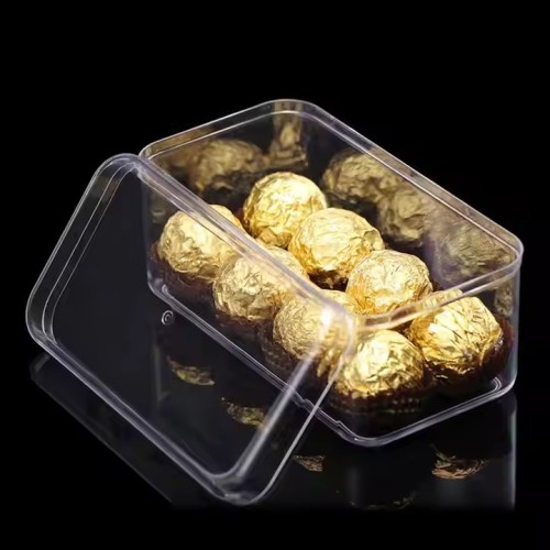 Gift Box Cookie Packaging Plastic Chocolate Packaging Box
