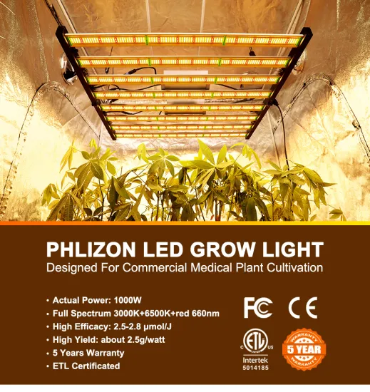 LED Top Lighting 1000W Grow Lamp