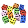 Colorful Small Square Foam Dice D6