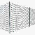 Kualiti galvanized PVC bersalut berlian mesh pagar