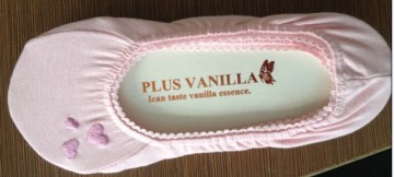 embroidery invisible socks