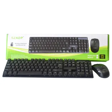 High-Quality SZADP Wireless Keyboard and Mouse Combo