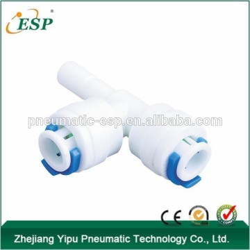 ESP T branch PVC water fittings white fittings 3 way grab pipe fittings
