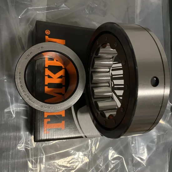 TIMKEN Cylindrical Roller Bearing 75x160x46 mm for Excavator with Groove and Mounting Hole